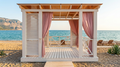 Пляжная беседка КУНГУРСКАЯ МОРСКАЯ