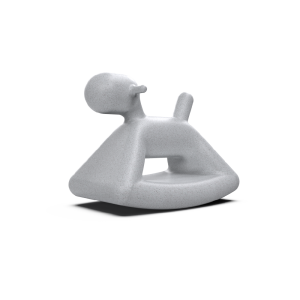 Собака-качалка Skippy 40 Snow White 2025 г.