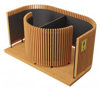 Пляжная кабинка ТУКУЛАН