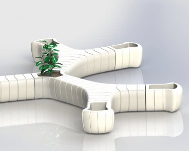 Скамейка BERKANO Y-seat Snow White 2025 г.