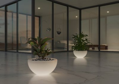 Кашпо BERKANO Segmento 50 DB Snow White 2025 г.