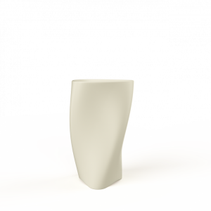 Кашпо BERKANO Twist 90 Snow White 2025 г.