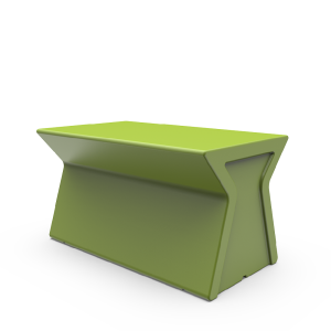 Скамейка BERKANO X-seat Line Snow White