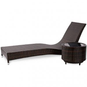 Шезлонг-лежак плетеный БЕРИНГ 2025 г.