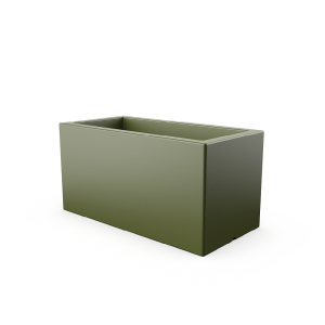 Кашпо BERKANO Cubric 80*40 Snow White 2025 г.