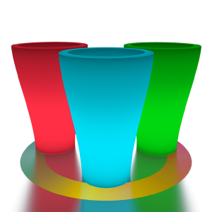 Кашпо BERKANO Vetro 100 Snow White 2025 г.