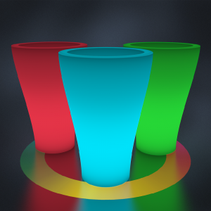 Кашпо BERKANO Vetro 100 Snow White 2025 г.