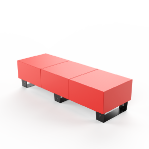 Скамейка BERKANO Brick 180 Snow White 2025 г.