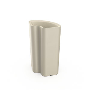 Кашпо BERKANO Vittorio 80an DB Snow white 2025 г.