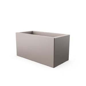 Кашпо BERKANO Cubric 80*40 Snow White 2025 г.