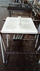 Зонт пляжный Чайка. Зонт 2х2 м. с центральной стойкой. Идеальный для зоны бассейна зонт. 2025 г.