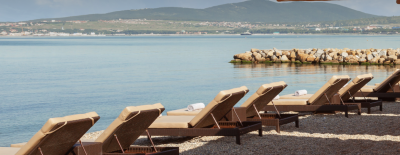 Шезлонг пляжный из искусственного ротанга ОЛЬХОН  2025 г.г.