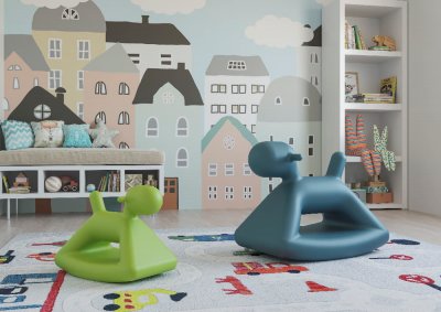 Собака-качалка Skippy 55 Snow White 2025 г.