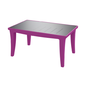 Стол BERKANO Province со стеклом Snow White 2025 г.