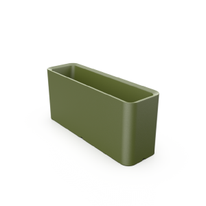 Кашпо BERKANO Vittorio 40 DB Snow white 2025 г.