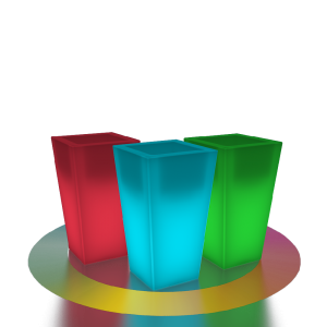 Кашпо BERKANO Trapezio 70V Snow White 2025 г.