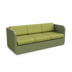 Диван BERKANO Grace с подушками Snow White / Bone Brown 2025 г.