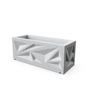 Кашпо BERKANO Icelandic Horizontal DB Snow White 2025 г.