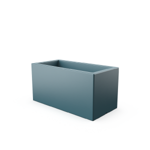 Кашпо BERKANO Cubric 40*100 Snow White 2025 г.