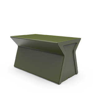 Скамейка BERKANO X-seat Line Snow White