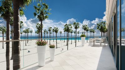 Кашпо BERKANO Ray 100 Snow White 2025 г.