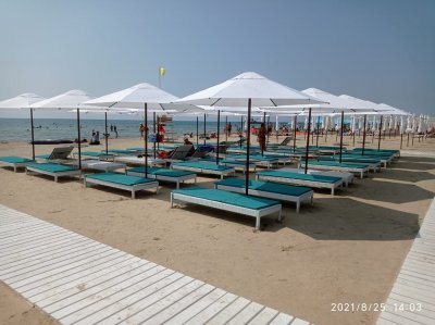 Шезлонг пляжный из искусственного ротанга ОЛЬХОН  2025 г.г.