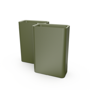 Кашпо BERKANO Vittorio 82 DB Snow white 2025 г.