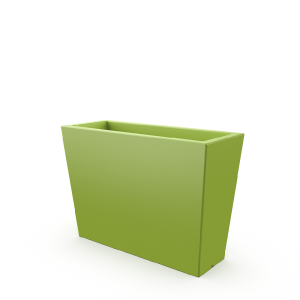 Кашпо BERKANO Trapezio 70H DB Snow White 2025 г.