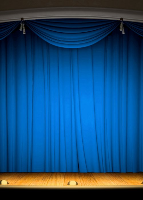Сценические шторы для отелей и гостиниц