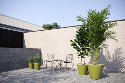 Кашпо BERKANO Bliss 65 Snow White 2025 г.