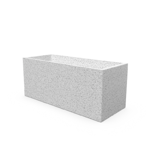 Кашпо BERKANO Cubric 120*50 Snow White 2025 г.