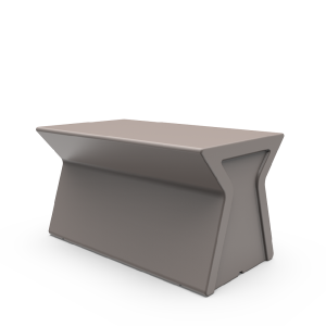 Скамейка BERKANO X-seat Line Snow White