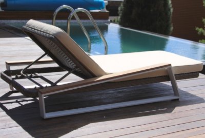 Плетеный шезлонг-лежак ТАЙМЫР 2024