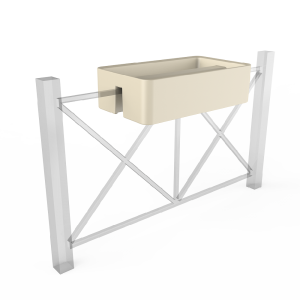 Кашпо BERKANO Vittorio Fence 28 DB Snow White 2025 г.