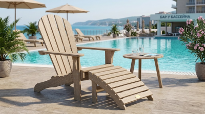 Шезлонг из сосны Тенесси 2026 г.