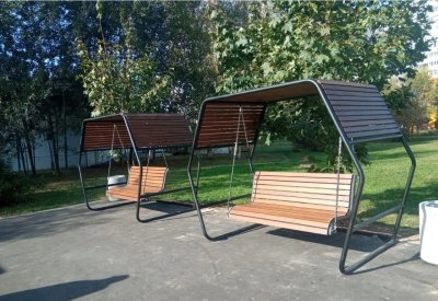Садово-парковые качели «Грани Вуд» 2026 г.