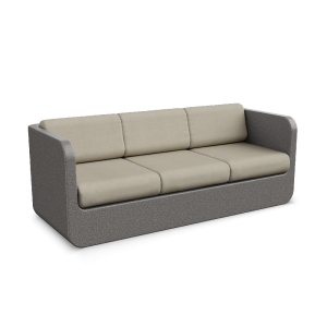 Диван BERKANO Grace с подушками Snow White / Bone Brown 2025 г.