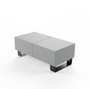 Скамейка BERKANO Brick 120 Snow White 2025 г.