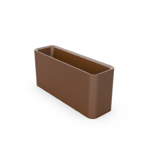 Кашпо BERKANO Vittorio 40 DB Snow white 2025 г.