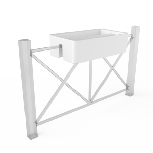 Кашпо BERKANO Vittorio Fence 28 DB Snow White 2025 г.