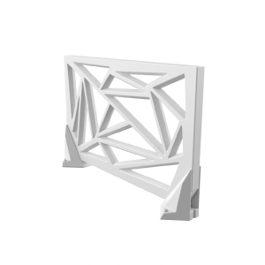 Зонирование Icelandic Fence Snow White 2025 г.