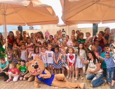 Большой пляжный телескопический зонт Альбатрос. 4х4 м., квадратный. 2025 г.