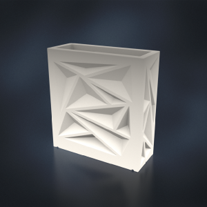 Кашпо BERKANO Icelandic Square DB Snow White 2025 г.