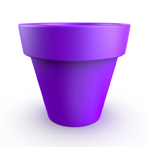 Кашпо BERKANO classic 190 Snow White 2025 г.