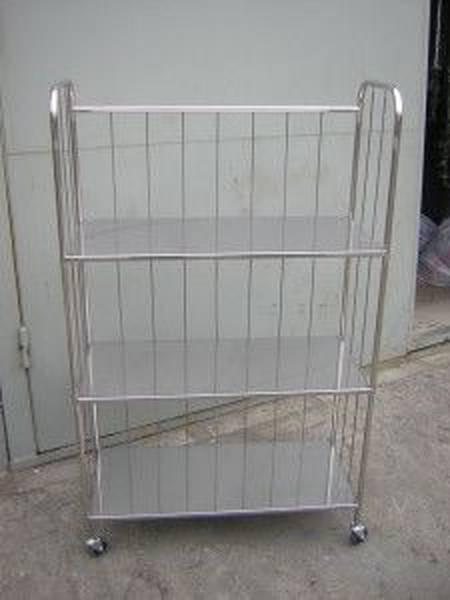 тележка-стеллаж для прачечной из нержавейки, ТП 21 2024 г.