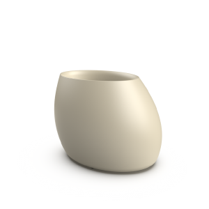 Кашпо BERKANO Bend 80 Snow White 2025 г.