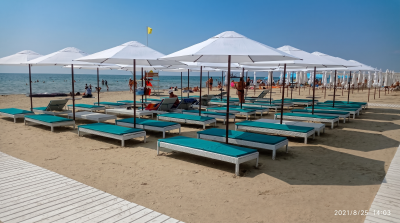 Шезлонг пляжный из искусственного ротанга ОЛЬХОН  2026 г.