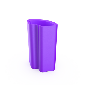 Кашпо BERKANO Vittorio 80an DB Snow white 2025 г.