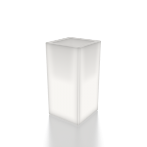 Кашпо BERKANO Cubric 40*80 DB Snow White 2025 г.