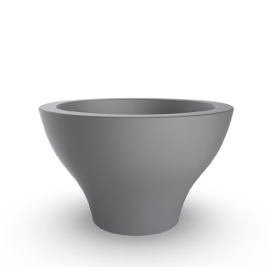 Кашпо BERKANO Vetro 75 Snow White 2025 г.